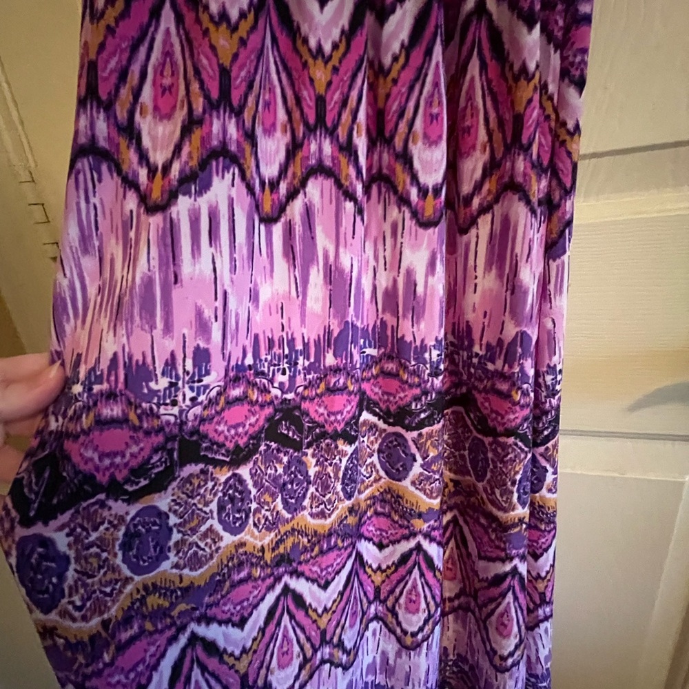 Cristinalove Patterned Long Maxi Boho Dress - Picture 4 of 6